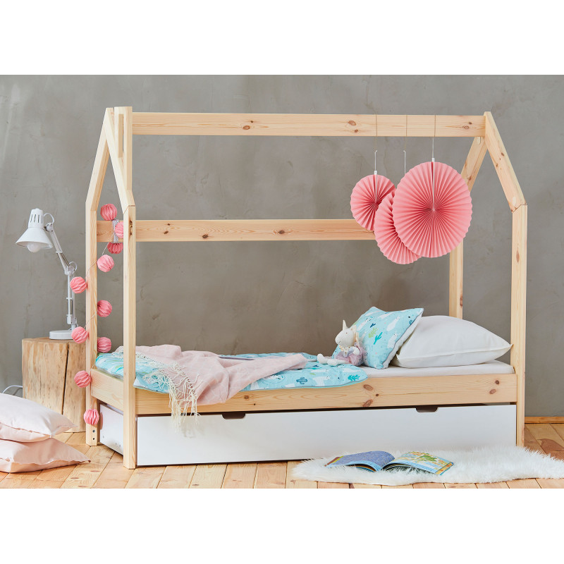 Bērnu gulta 160x70 (House kolekcija)